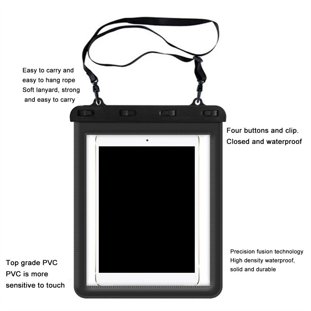 Diving Dry Bag  Swimming Bags Waterproof Tablet Bag Tablet Pouch Case Tablet Dry Bag