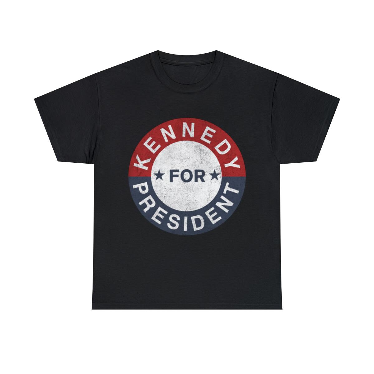 Retro JFK Kennedy For President 1960 Graphic Tee Shirt, S-5XL L