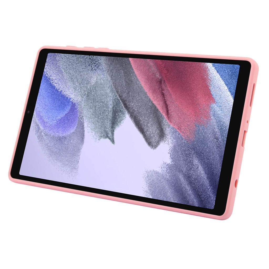 For Samsung Galaxy Tab A7 Lite 8.7-inch Case with Kickstand TPU+PC Skin-Touch Tablet Cover