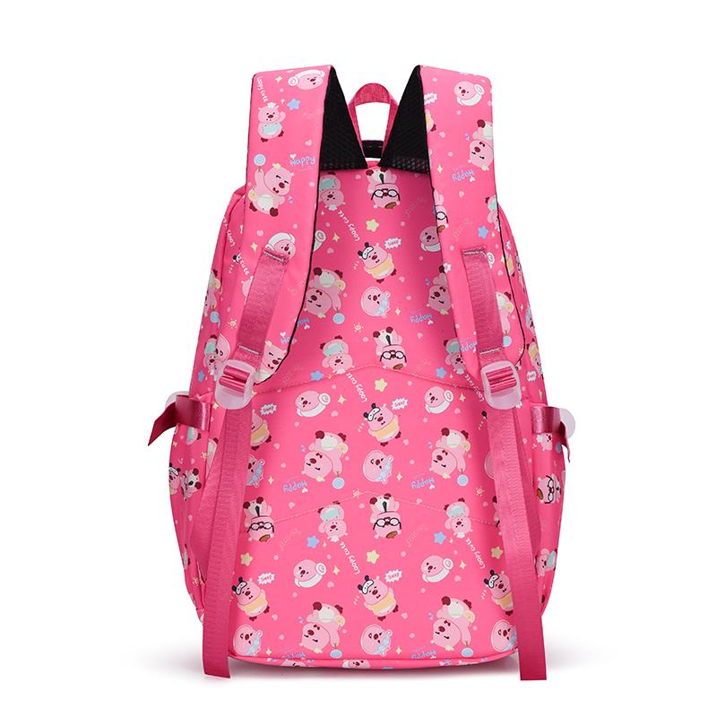 Cartoon Print Backpack Student Schoolbag Women's Backpack