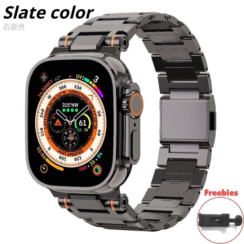 Stainless Steel Strap for Apple Watch Ultra 3/2/1 49mm 46mm 45mm 44mm 42mm Metal Magnetic Band IWatch Series 11 10 9 8 7 6 SE 5