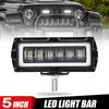5 Inch LED Light Bar DRL Work Light Pods Off Road Headlight Driving Fog Lamp For Lada Niva Car Truck Motorcycle SUV ATV 12V 24V
