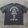 Bigfoot's Gym T-Shirt, Sasquatch WorkouT-Shirt, Big Foot Weight Lifting T-Shirt