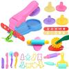 3D Creative Plasticine Mold Modeling Clay Acssories DIY Noodle Play Dough Tool Kit Plastic Set Knife Mold Kids Educational Toy