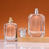 Transparent Glass Perfume Sample Spray Bottle with Press-Type Dispenser