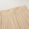 BALLSEY 23Stainless Steel Light Beige Hybrid Mini Slave Pleated Long Skirt skirt 36 light beigeUsed