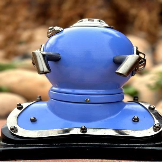 Κράνος καταδύσεων Blue US Navy mark V κράνος δυτών Κράνος θαλάσσιων καταδύσεων Κράνος καταδύσεων σήμα V Κράνος καταδύσεων με βάση