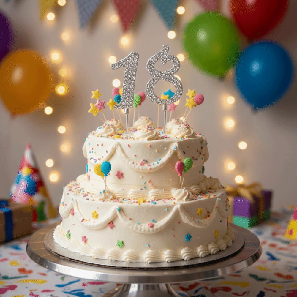 Rhinestone Number Cake Topper Shining Silver Cake Plugin Set Reusable Glitter Cake Decoration Tools Birthday Parties