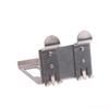 Rj45 3Ports Din Rail Keystone Adapter Jack Holder Network Pass-Through Fixed Rail Auxiliary Tool