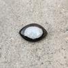22.35 Carat, Black Banded Eye Agate Cabochon Gemstone, 24x16x8 MM Size.