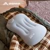 Bisinna Camping Inflatable Pillow Portable Ultralight Travel Hiking Air Sleeping Pillow For Neck And Lumbar Support
