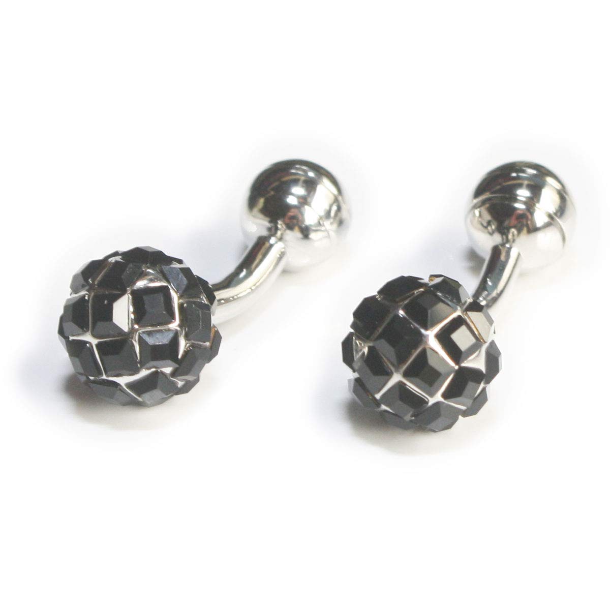 

Запонки Kamakura Cufflinks Studio Punk Black Crystal Cufflinks cf234
