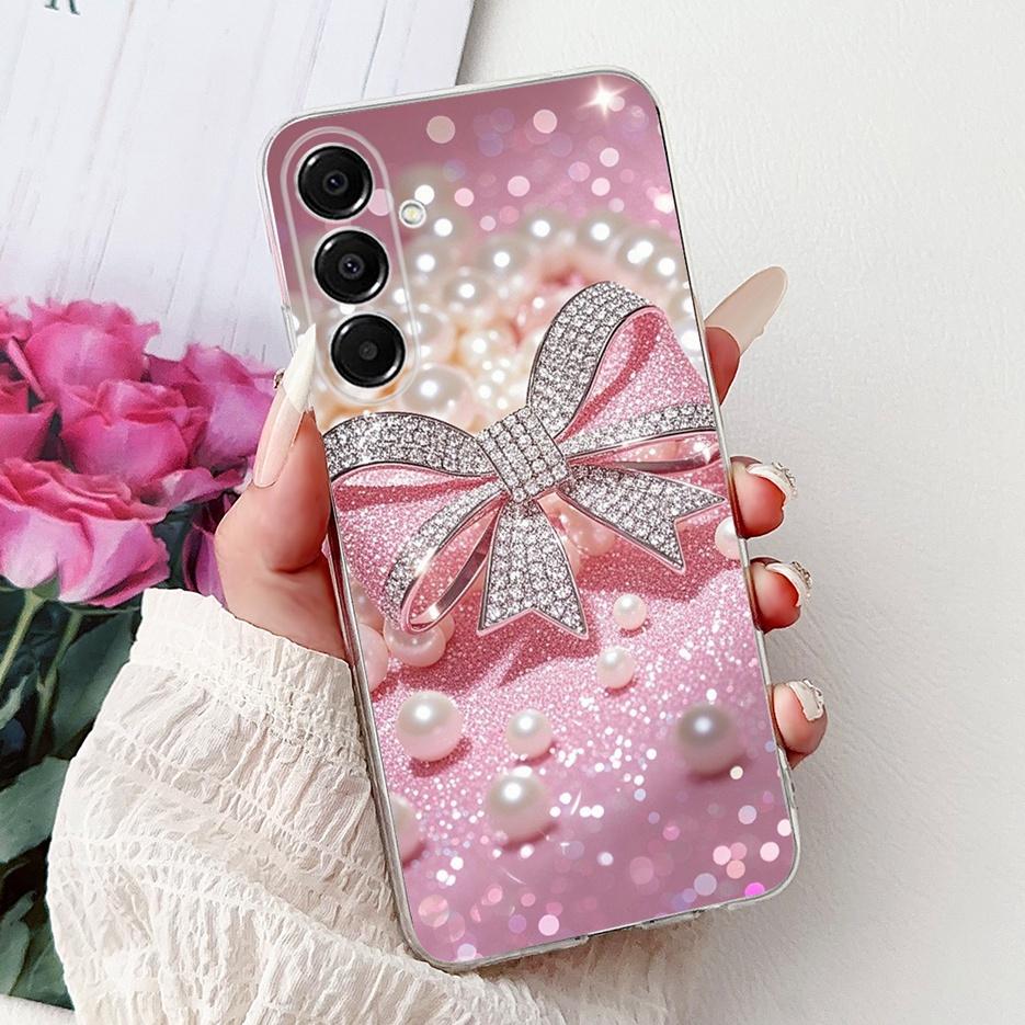 For Samsung Galaxy A17 4G Case SM-A175F New Luxury Painted Cover Soft Slim Phone Case For Samsung A17 A 17 5G A176B Fundas Coque