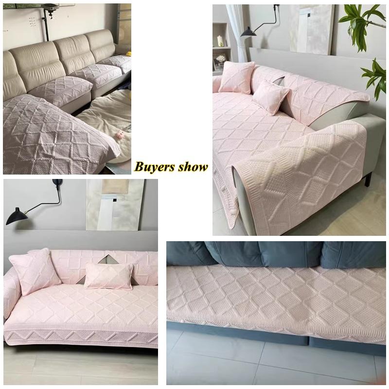 Thicken Cotton Sofa Covers Pets Kid Mat Sofas Towel Anti-slip Couch Protector Slipcover Removable Sofa Blanket for Living Room
