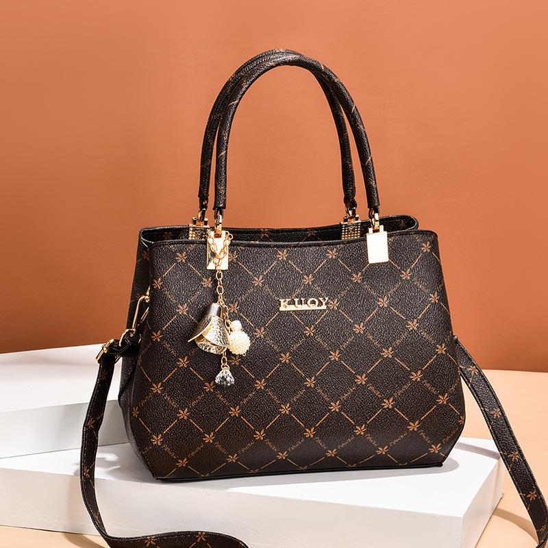 Women's bag bag bag women's summer messenger bag large capacity fashionable women's handbag middle-aged mother bag