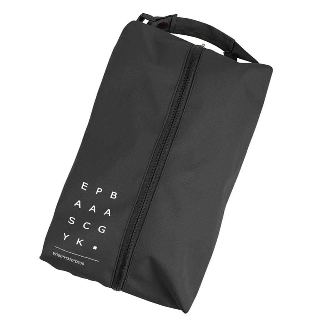 Oppbevaringsposer for sko i Oxford-stoff Bærbar skooppbevaringsveske Herre Dame Sneakers Organizer Glidelås Skopose Hengende pose