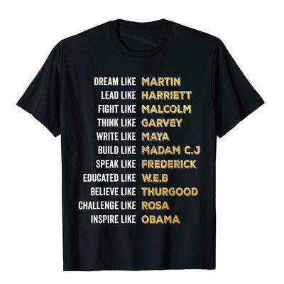 Black Power Shirt History Month African American Pride Gift Top T-Shirts Vintage Designer Mens Tops & Tees Moto Biker Cotton