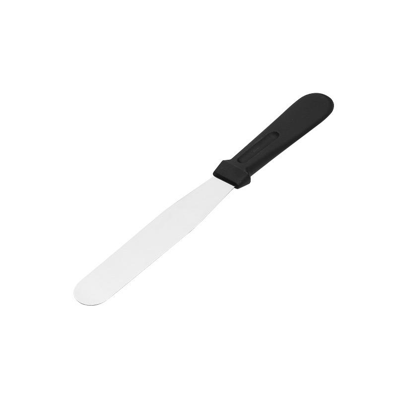 Plastic Handle Stainless Steel Spatula Cake Cutter & Pizza Shovel 8-inch Straight Spatula (64g)
