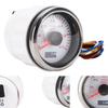 Pointer Tachometer, Boat Tachometer, 52mm ABS Stainless Steel RPM Gauge, IP67 Waterproof for 1-8 Cylinder Motorcycles, Gasoline Cars, and Boats