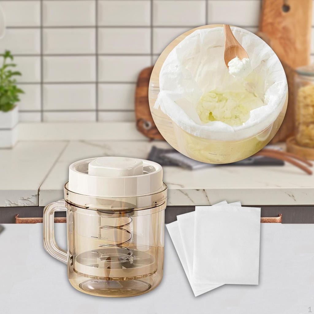 Greek Yogurt Strainer Filter,Household,Kitchen Gadgets,Homemade Whey Separator Maker