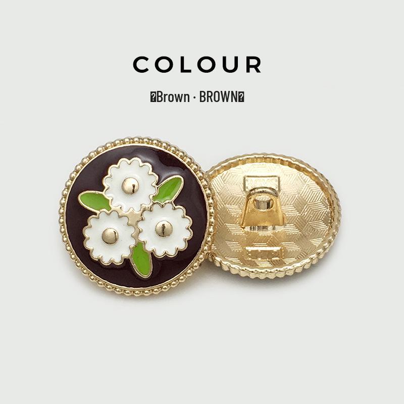 Versatile Coat and Sweater Buttons: Flower, Tulip, Heart, Square, and Bow Designs