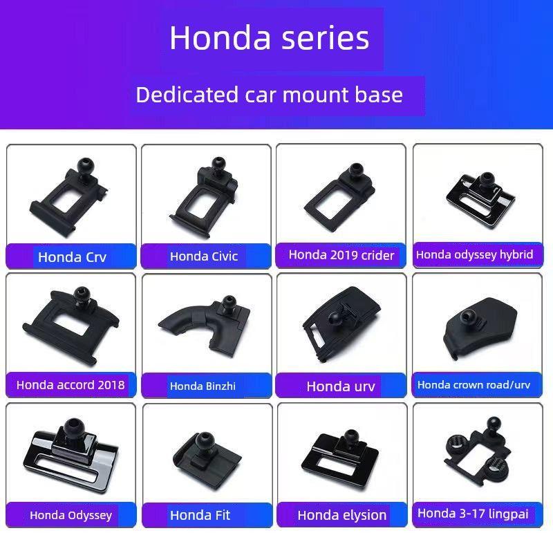 Suitable for Honda 22 Civic Tenth-Generation Accord Xrv Fit CRV Lingpai Crown Road Car Phone Holder Base