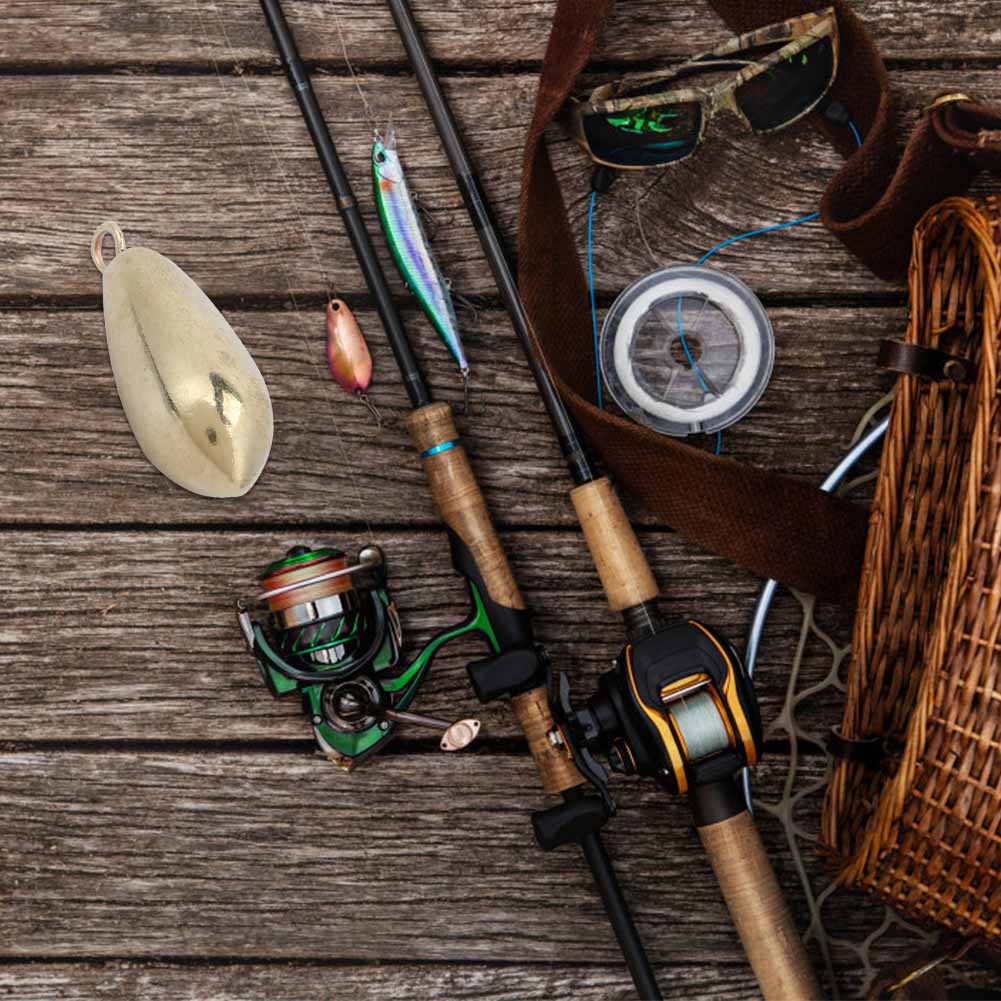 16 Stück Box Outdoor Angeln Kupferbleie Gewichte Angler Tackle Zubehör