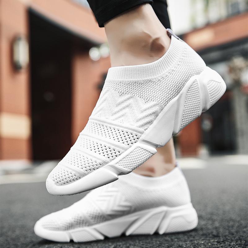 Large Size Couple's Anti Slip Wear-resistant Breathable Fashion Socks Outdoor Sports Shoes Casual Shoes One Foot Push