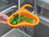 Kitchen Sink Drain Basket Swan Drain Rack Multi-functional Hanging Faucet Triangular Shelf Household Gadgets Storage Tool Basket