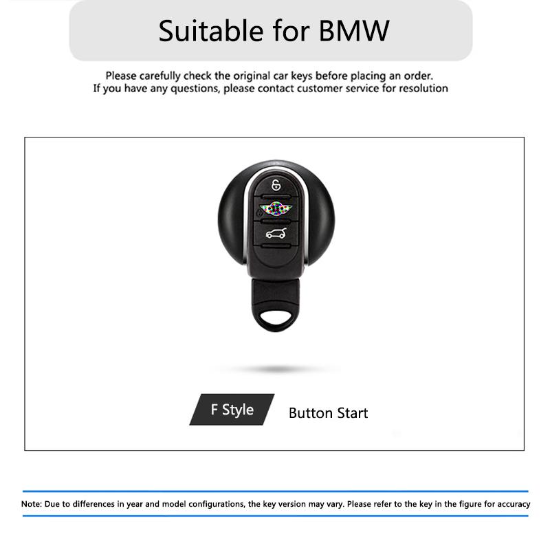 Car Remote Key Case Cover Protection Shell for BMW Mini COOPERS ONE JCW F56 F55 F54 F57 F60 R55 R56 R57 R58 R59 R60 S Roadster