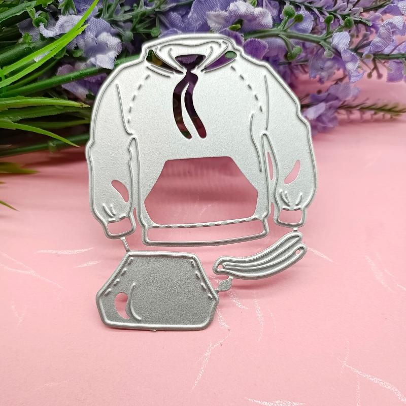 Children Hoodie Metal Cutting Dies Handmade Crafts DIY Scrapbooking Embossing Supplies for Children Kids Girls