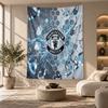 Decorative Tapestry,Manchester United Printed Wall Art, Lightweight Wall Hanging For Bedroom Background