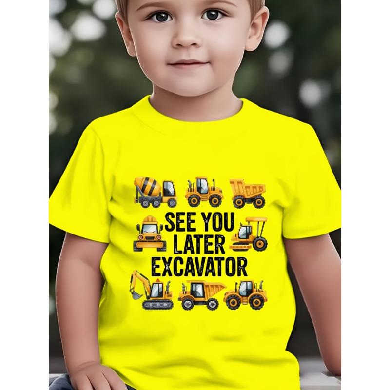 Summer Boys' Fashion Short-Sleeve T-Shirt
