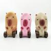 Capybara Squishy Cars Home Decor, for Stress Relief, for Christmas Halloween Birthday Gifts, Perfect for Bookshelf & Home Office