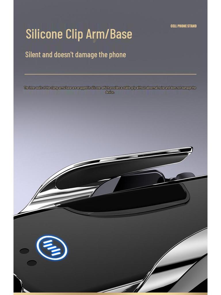 WM EX5-EX6 Smart Wireless Fast Charging Car Phone Holder and Stand