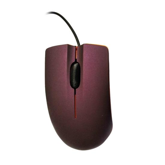 Matte Ergonomic 1200DPI 3 Keys USB 2.0 Wired Optical Gaming Mouse for PC Laptop
