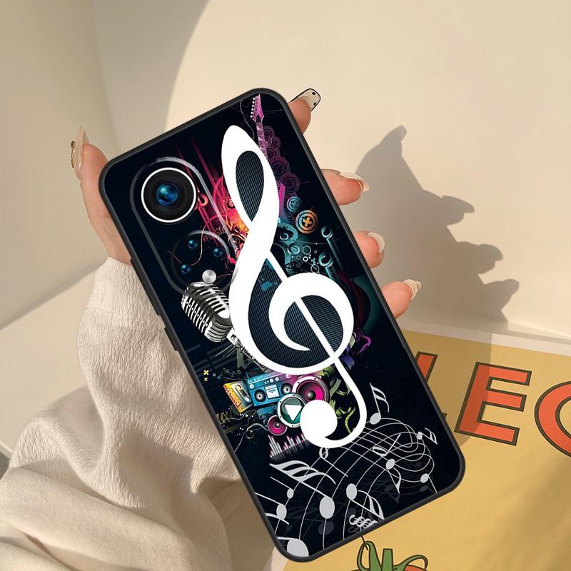 

Musical Notes Violin Classical Music Case For Honor Magic 8 Pro 5 6 7 Lite Cover For Honor 400 200 90 70 50 X8a X8b X9a X9b X9c Honor X8a