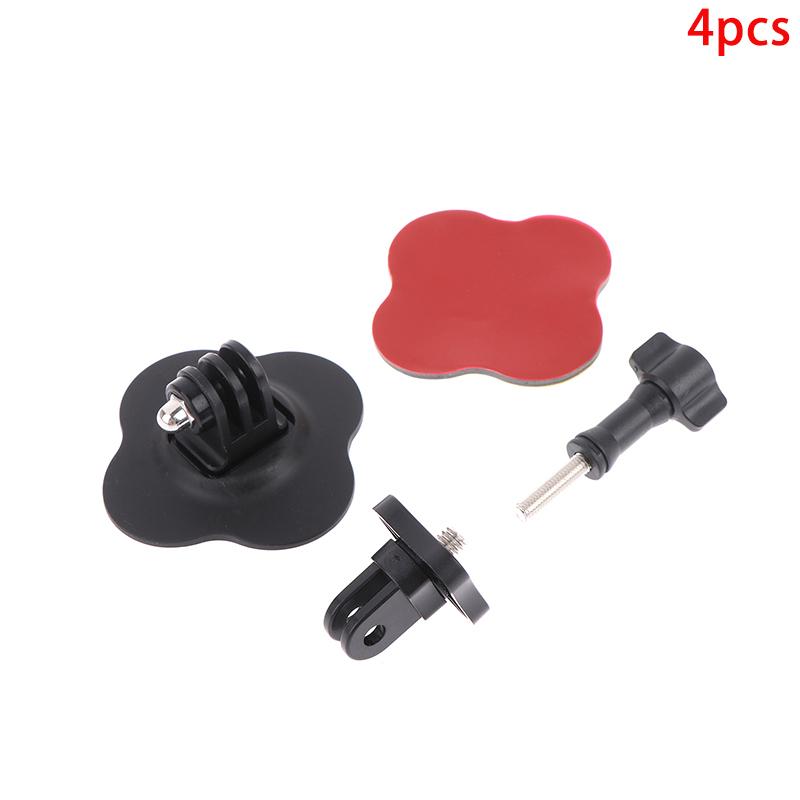 Universal Flexible Helmet Mount For 13 12 11 10 9 Insta360 X4 X5 Ace Pro Sports Camera Curved Flat Adhesive Base Accessory