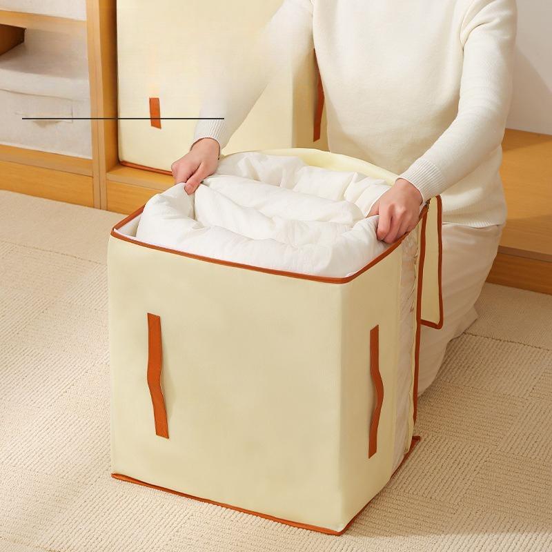 Ins New Quilt Storage Special Box for Clothing Storage Dustproof Large Capacity Moving Bag for Moving Storage Bag Washable