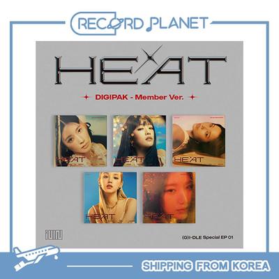 (G) I-DLE - Special Album [HEAT] (Digipack - Member Ver. / Group Ver.)