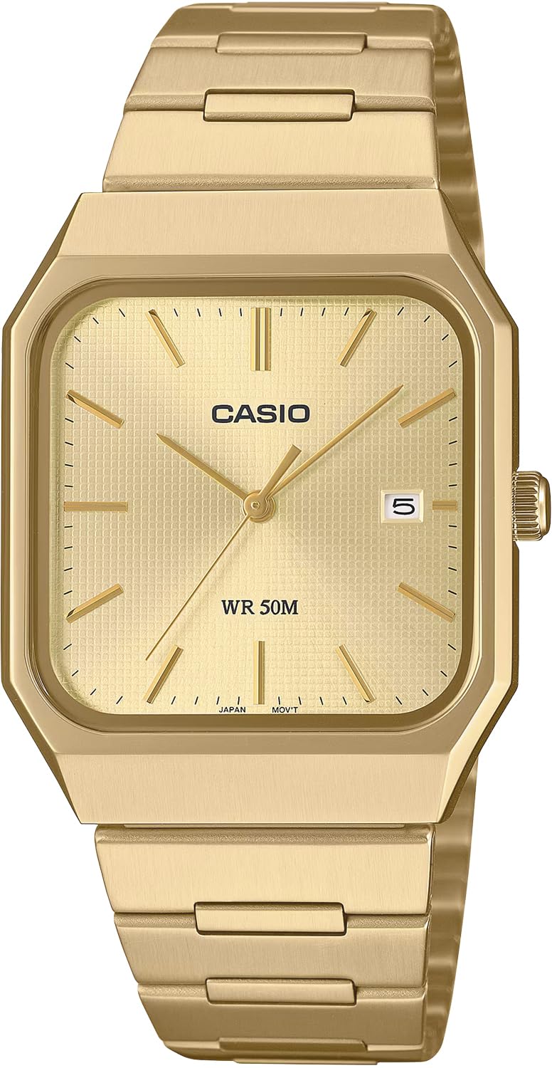 CASIO Standard Analog Quartz Watch Gold [Casio] Men s MTP-B185G-9AV (Overseas Model) [Used]