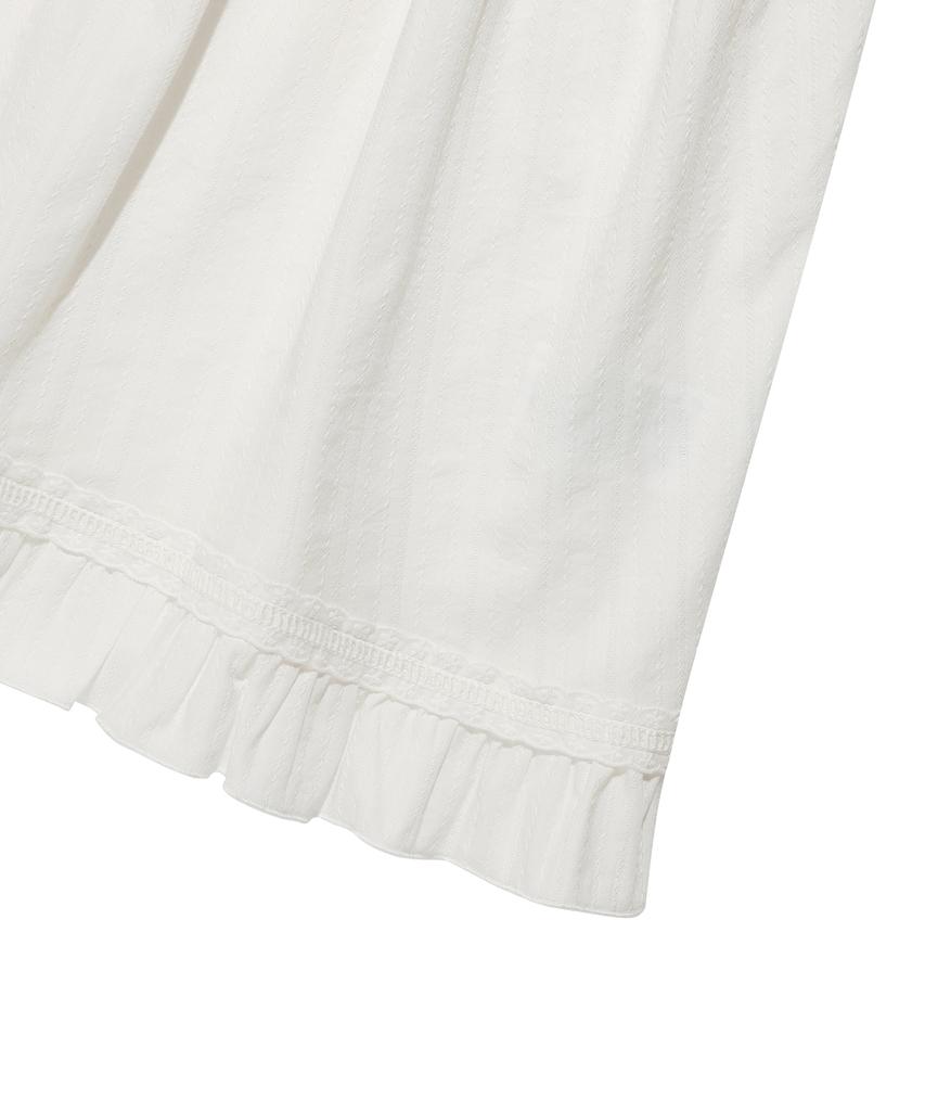 Wacky Willy Women'S Cotton Eyelet Bustier Dress White