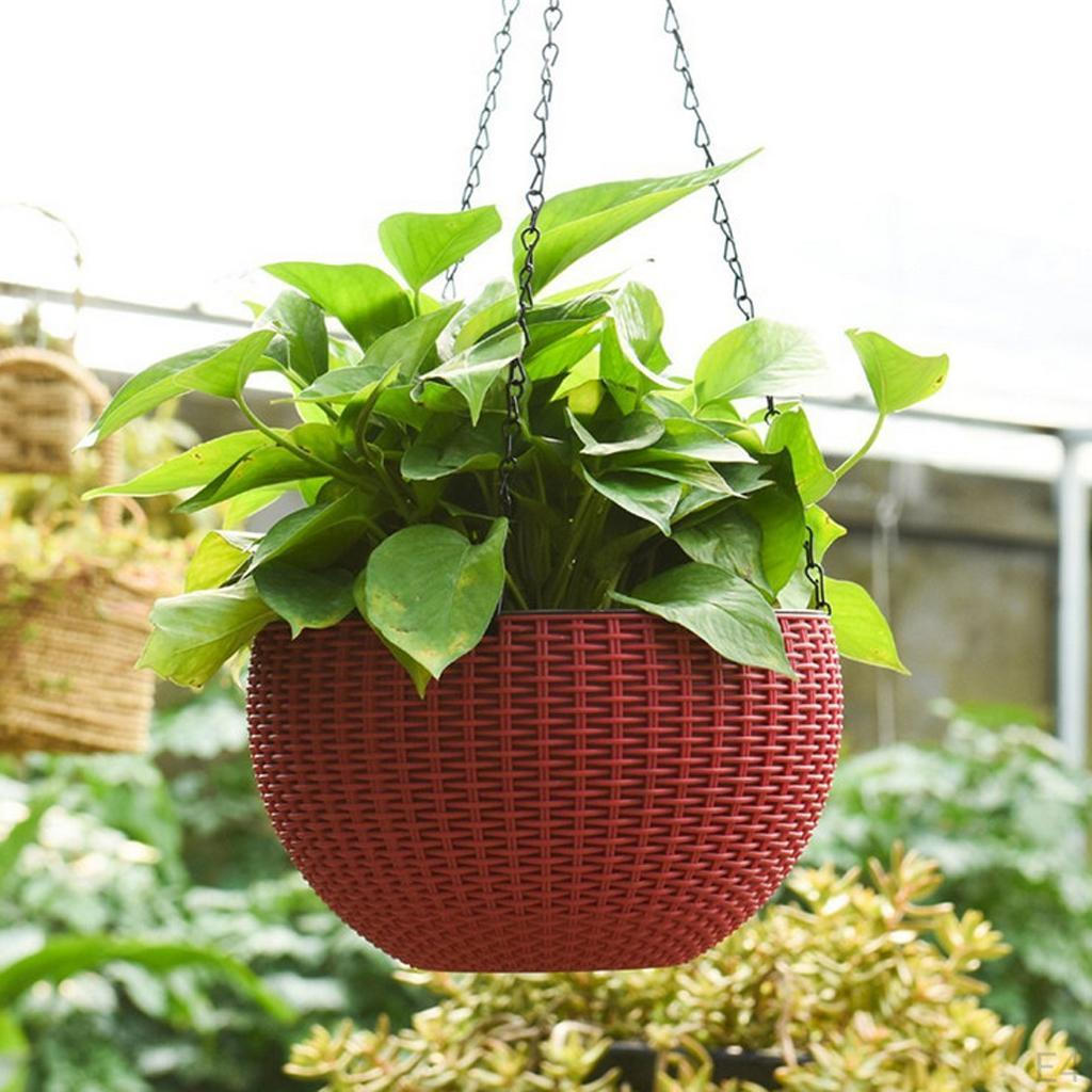 Flower Plant Planter Hanging Pot Chain Home In/outdoor Decoration