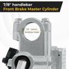 Aluminum Brake Cylinder Assembly for GY6 50cc 150cc Brake Cylinder Motorcycle Accessory Easy Installation