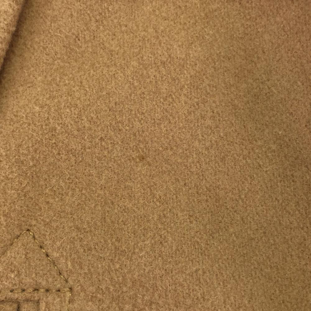 Lacoste Wool Blend Long Pea Coat 38 Beige Women Used