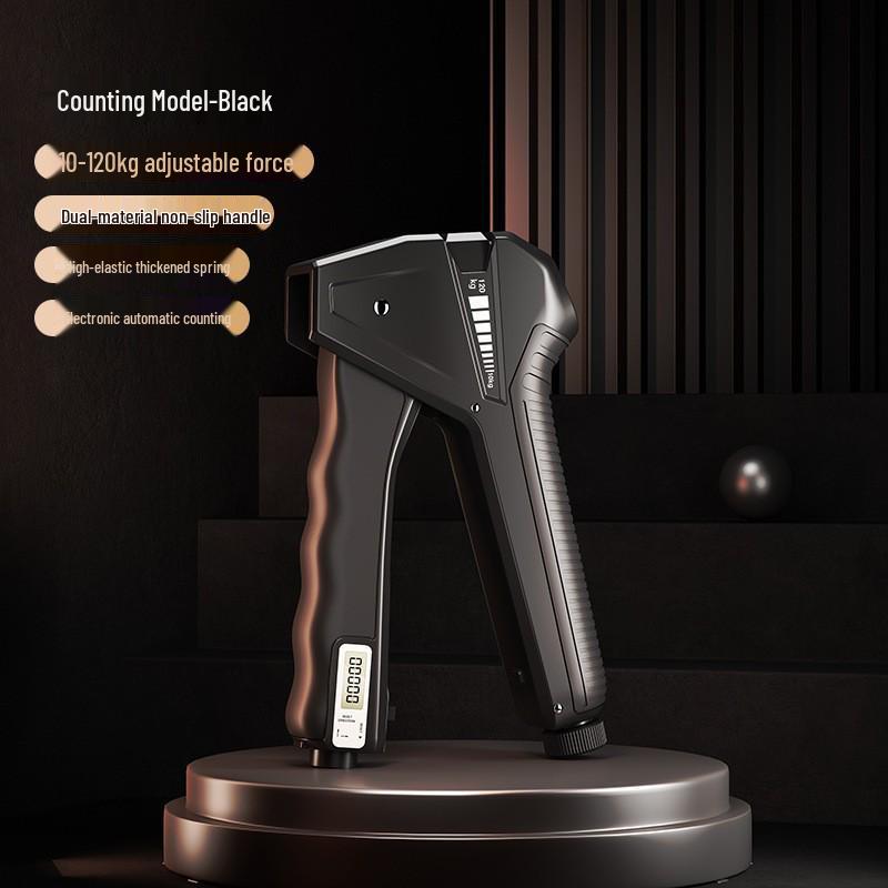 Adjustable Grip Strengthener with Counter for Hand and Arm Rehabilitation Training