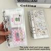 A6 Narrow Loose Leaf Cover, 10pcs 1 Grid 2 Grid Storage Bags, Postcards Binder Collect Book Organizer