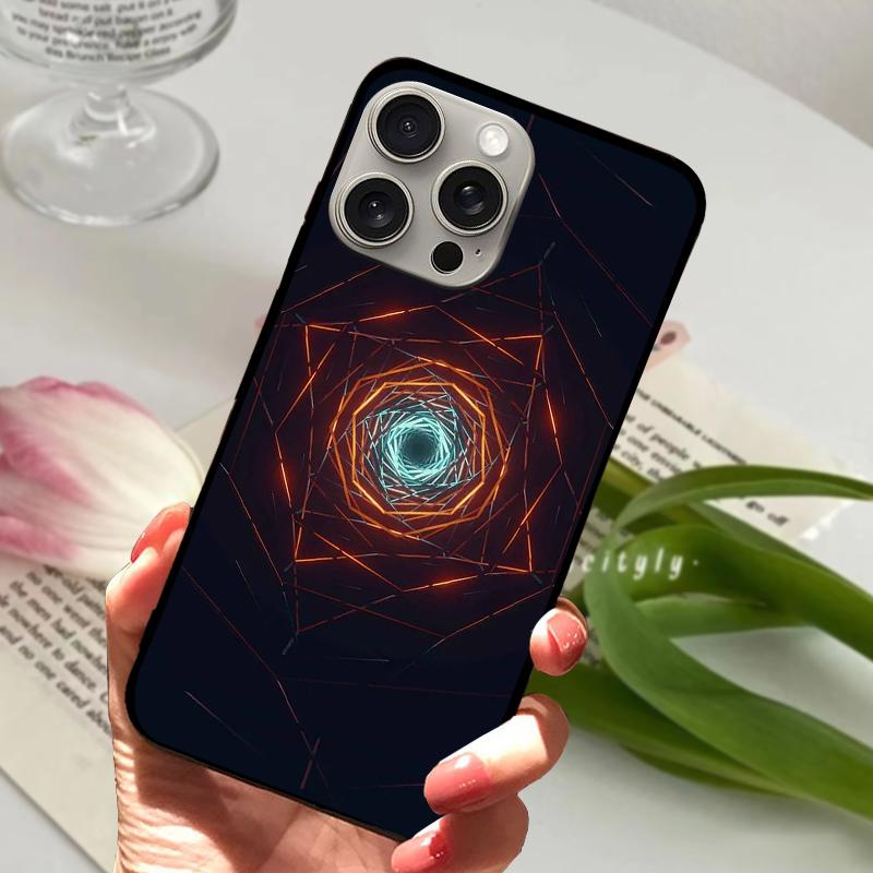 Popular Patterns For iPhone 15 Plus Case On iPhone15 Soft Silicone TPU Phone Cover For iPhone 15 Pro Max Protector Coque Funda