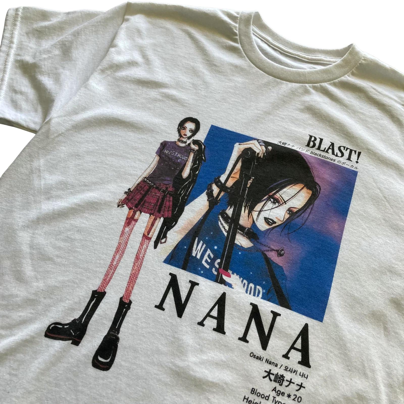 Футболка NANA FAN - BLAST! Футболка унисекс с аниме Black Stones - высококачественный принт. 3XL