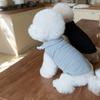 Autumn and Winter Pet Vest Cute Scarf Base Shirt Pet Teddy Solid Color Coat Puppy Clothes Dog Clothes for Small Dogs
